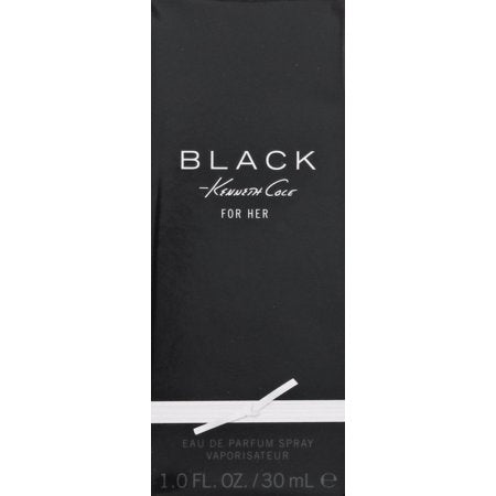 Kenneth Cole Black for Her Eau de Parfum Natural Vaporisateur Spray for Women, 1.0 Ounce -G6-0069