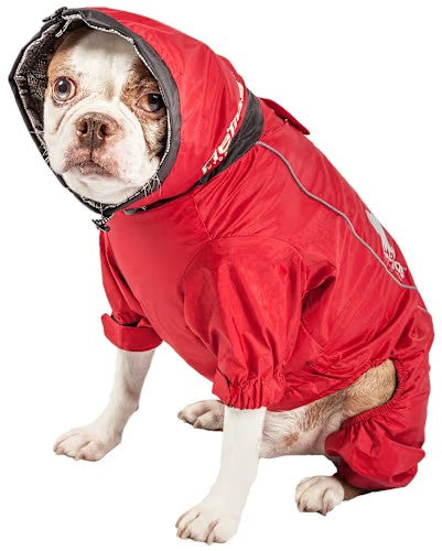 Dog Helios Weather-King Ultimate Windproof Full-Body Winter Dog Jacket - Red - Small - L14 - 636