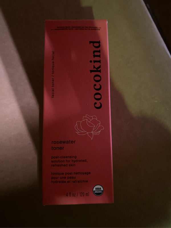 cocokind Rosewater Facial Toner - 4oz - K10 - 176