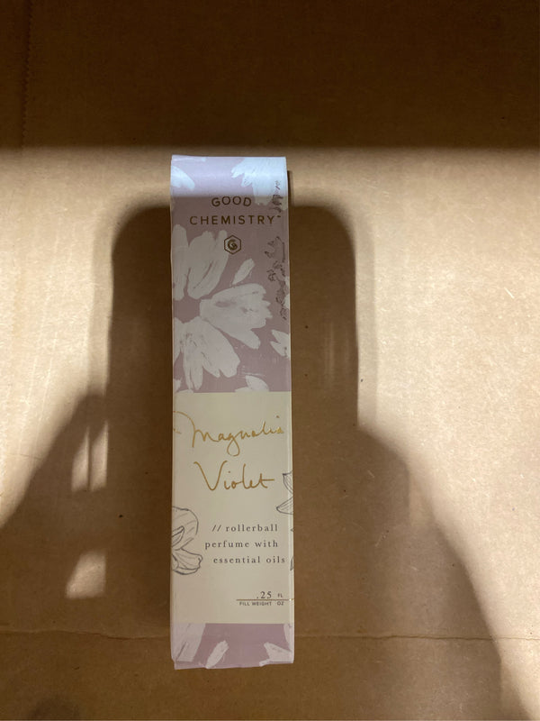 Good Chemistry Magnolia Violet Rollerball Perfume 0.25 fl oz - B8 - 543