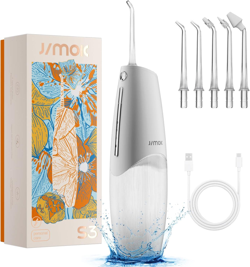 JIMOK Cordless Water Flosser — Gray — F142
