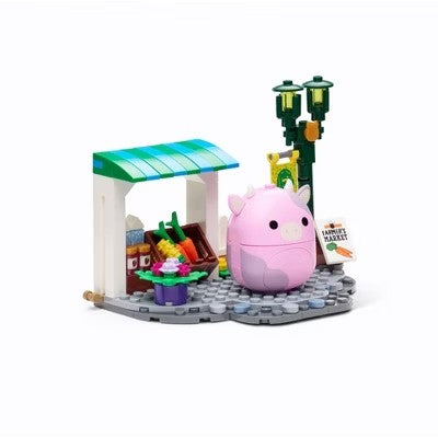 Squishmallows Patty s Farmers Market Building Set - 136pc - B14-1355 -K7-1543