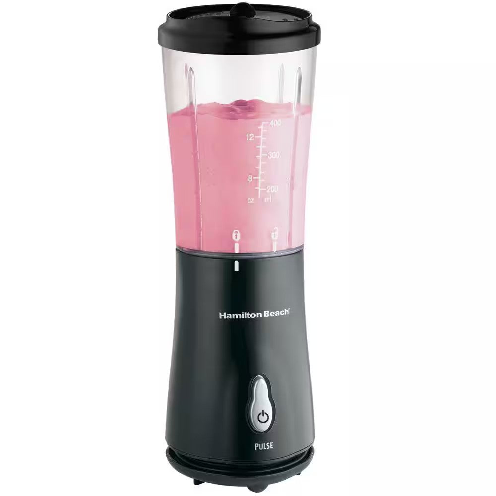 Single-Serve Blender with Travel Lid in Black 1