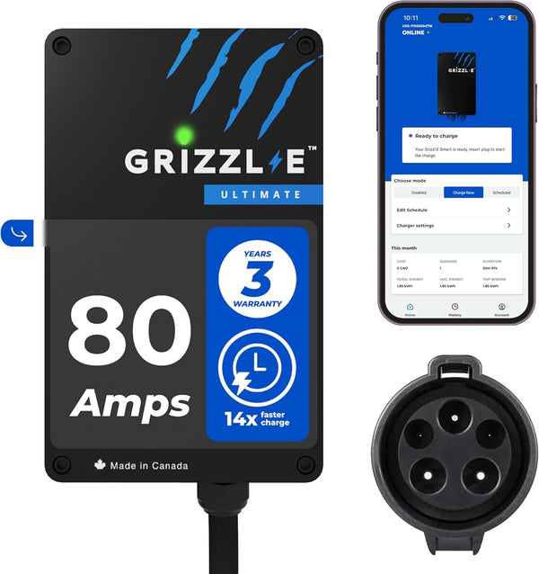 Grizzl‑E Ultimate 80A Level 2 EV Charger — Hardwired — G20