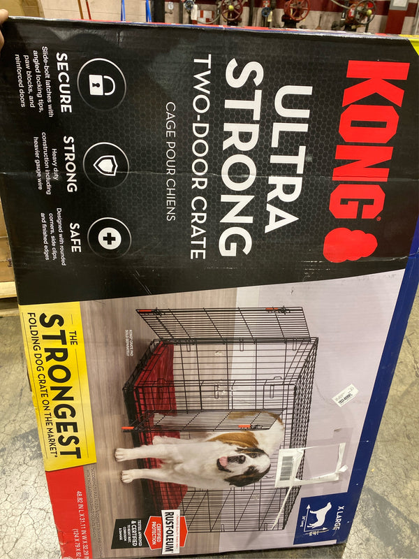 Kong ultra strong two door crate 48"x31"x32" - H6 - 49