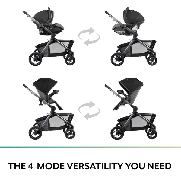 Evenflo Pivot Troop Child & Pet Modular Travel System - H14 - 1766 -M12-0106 -M13-0107