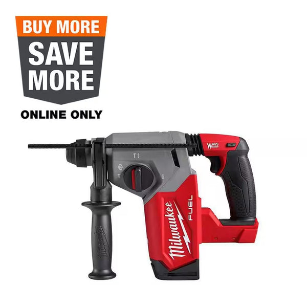 Milwaukee M18 FUEL 18V Lithium-Ion Brushless Cordless 1 in. SDS-Plus Rotary Hammer (Tool-Only) - 1452