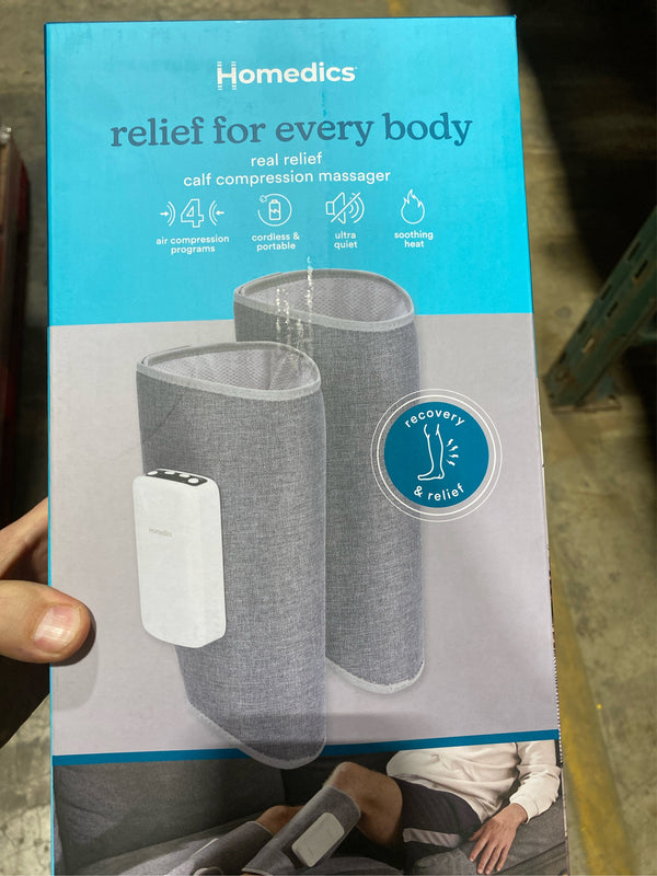 HoMedics Real Relief Calf Compression Massagers - B8 - 535