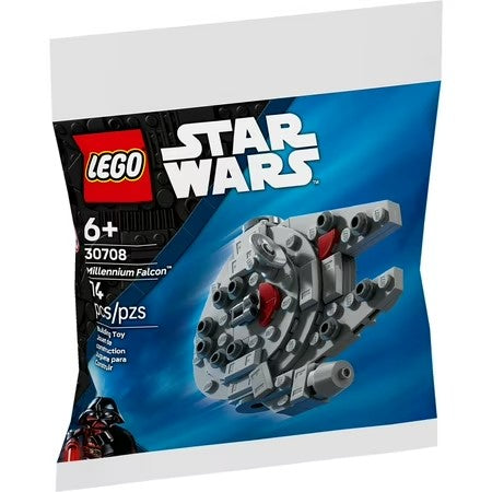 LEGO Star Wars Millennium Falcon Mini-Build - Space Ship Building Toy for Kids, Ages 6+ - 30708 -A6-1130