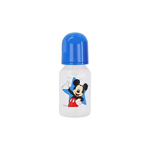 Baby Bottles 5 Oz for Boys and Girls 3 Pack of Disney Mickey Starboy Infant Bottles for Newborns and All Babies BPA-Free Plastic Baby Bottle for Baby - L13 - 700
