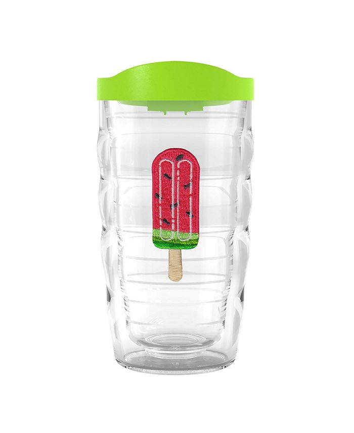 Tervis Tumbler Tervis Ice Popsicle Collection Made in USA Double Walled Insulated Tumbler Travel Cup Keeps Drinks Cold & Hot, 10oz Wavy, Watermelon Pop - Multi - 10.00 oz - L9 - 484