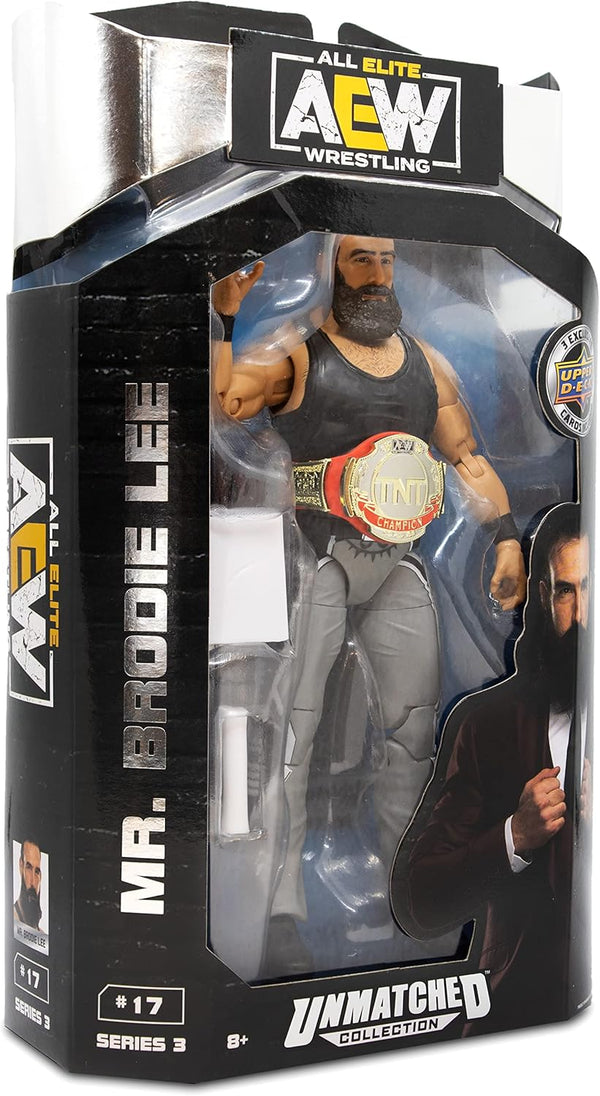 All Elite Wrestling - 6-Inch Brodie Lee Figure with Accessories - Unmatched Collection Series 3 1367