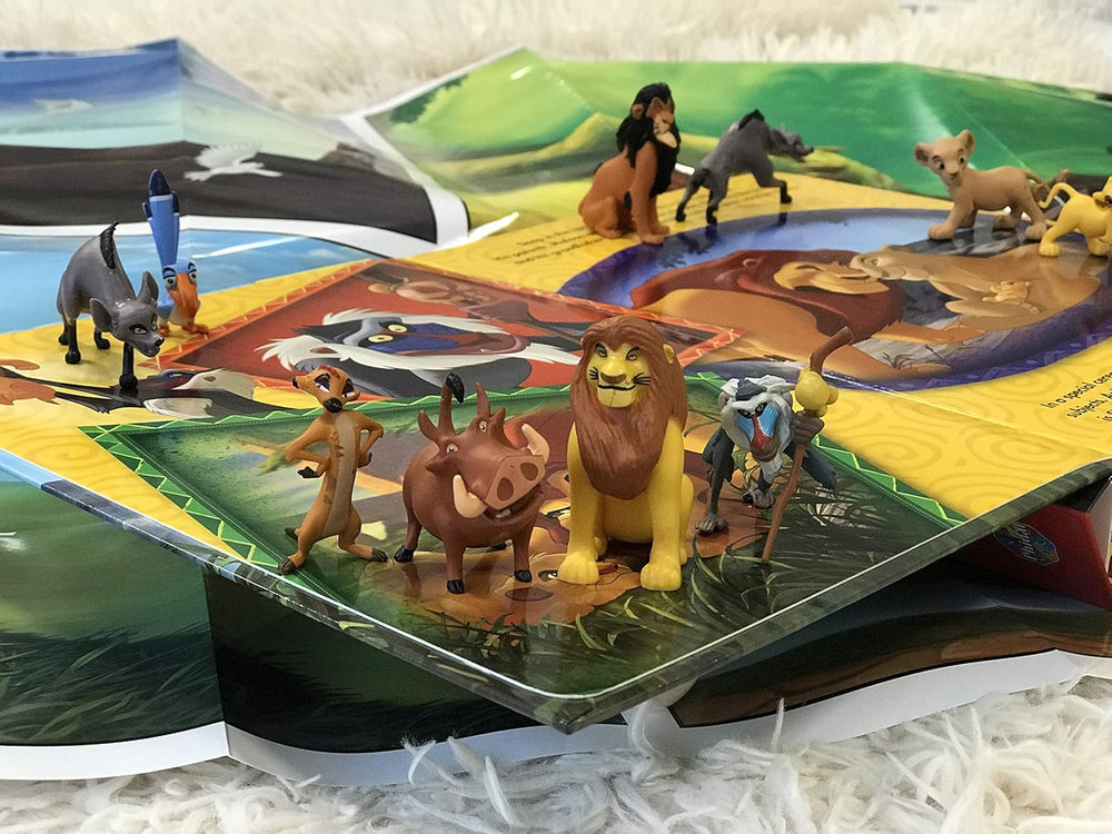 Disney Lion King My Busy Books - Storybook, 10 figurines, playmat 1278