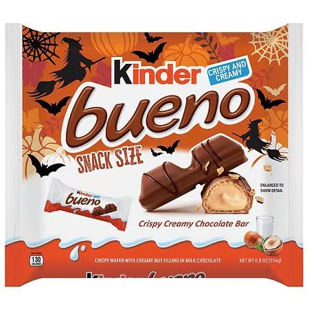 Kinder Bueno Crispy and Creamy Chocolate Bar - 6.8 oz (Qty: 2) - C19