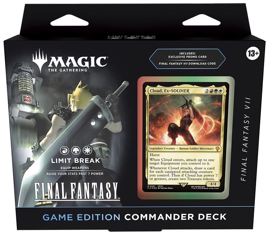 Magic: The Gathering Final Fantasy VII Commander Deck - Limit Break - J18