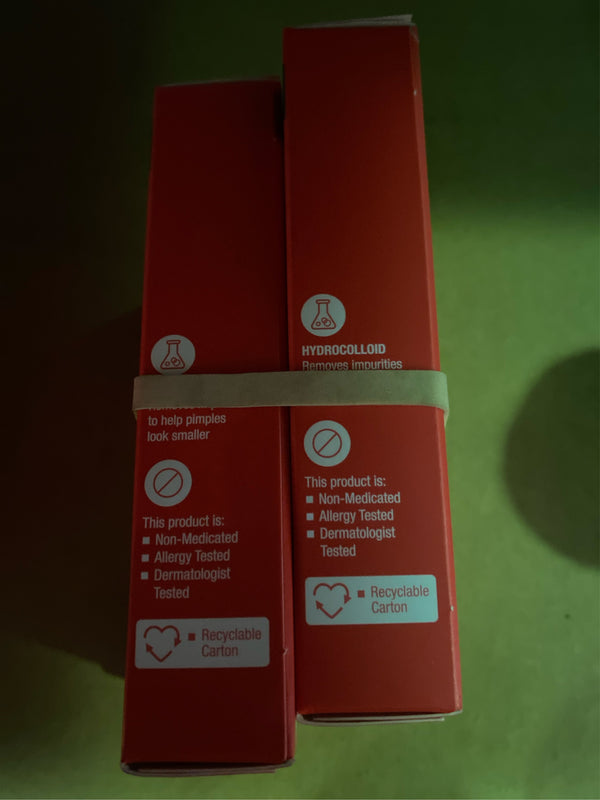 (Lot of 2) Neutrogena Stubborn Acne Patches - Ultra-Thin Hydrocolloid Spot Stickers - 24ct - C4 - 362