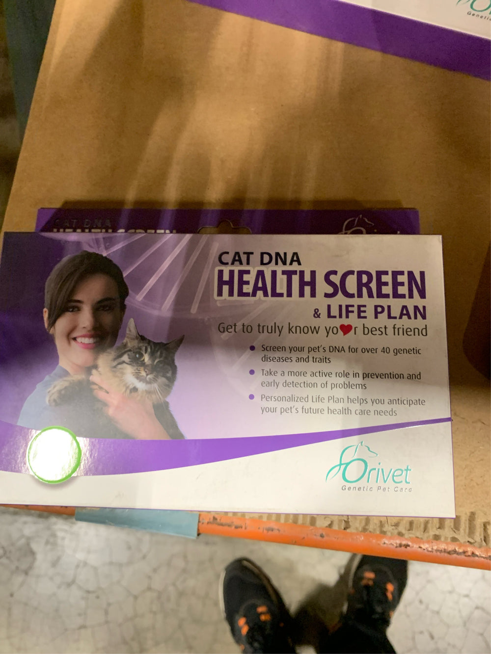 Orivet Cat DNA Health Screen -C7-1198 -C7-1199 -C7-1200 -K2-1398 -K2-1403
