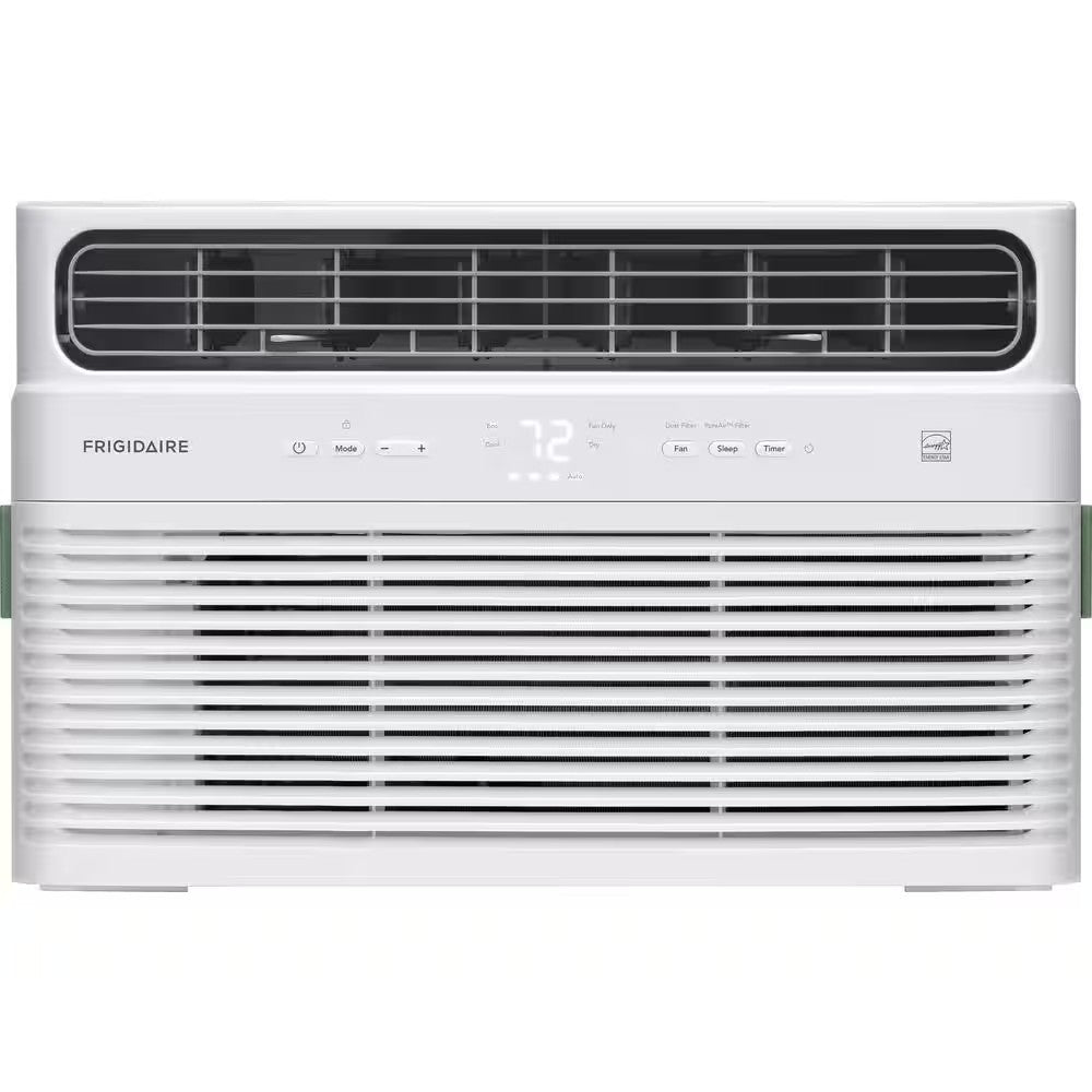 10,000 BTU 115 Volts Window Air Conditioner Cools 450 Sq. Ft. with WiFi and Remote Control in White - 0218