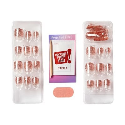 (Lot of 3)KISS Products imPRESS Color FX Fake Nails - Dimension - 33ct - F13 - 1936 -F13-1937 -F13-1938 -K5-0064 -K5-0065