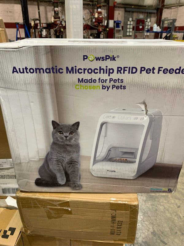 PawsPik Automatic Microchip RFID Dog & Cat Feeder, 16-cup -K 13-0629