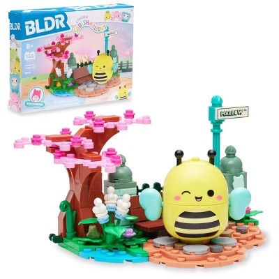 Squishmallows Sunny s Park Life Building Set - 155pc: BLDR, Enhances Fine Motor Skills, Plastic -B14-1351