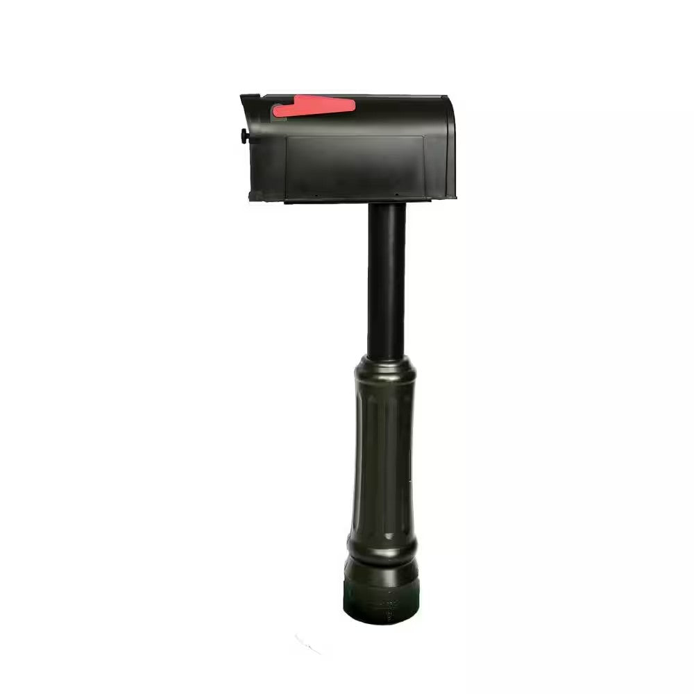 Madison Mailbox and Post Kit, Black 1920