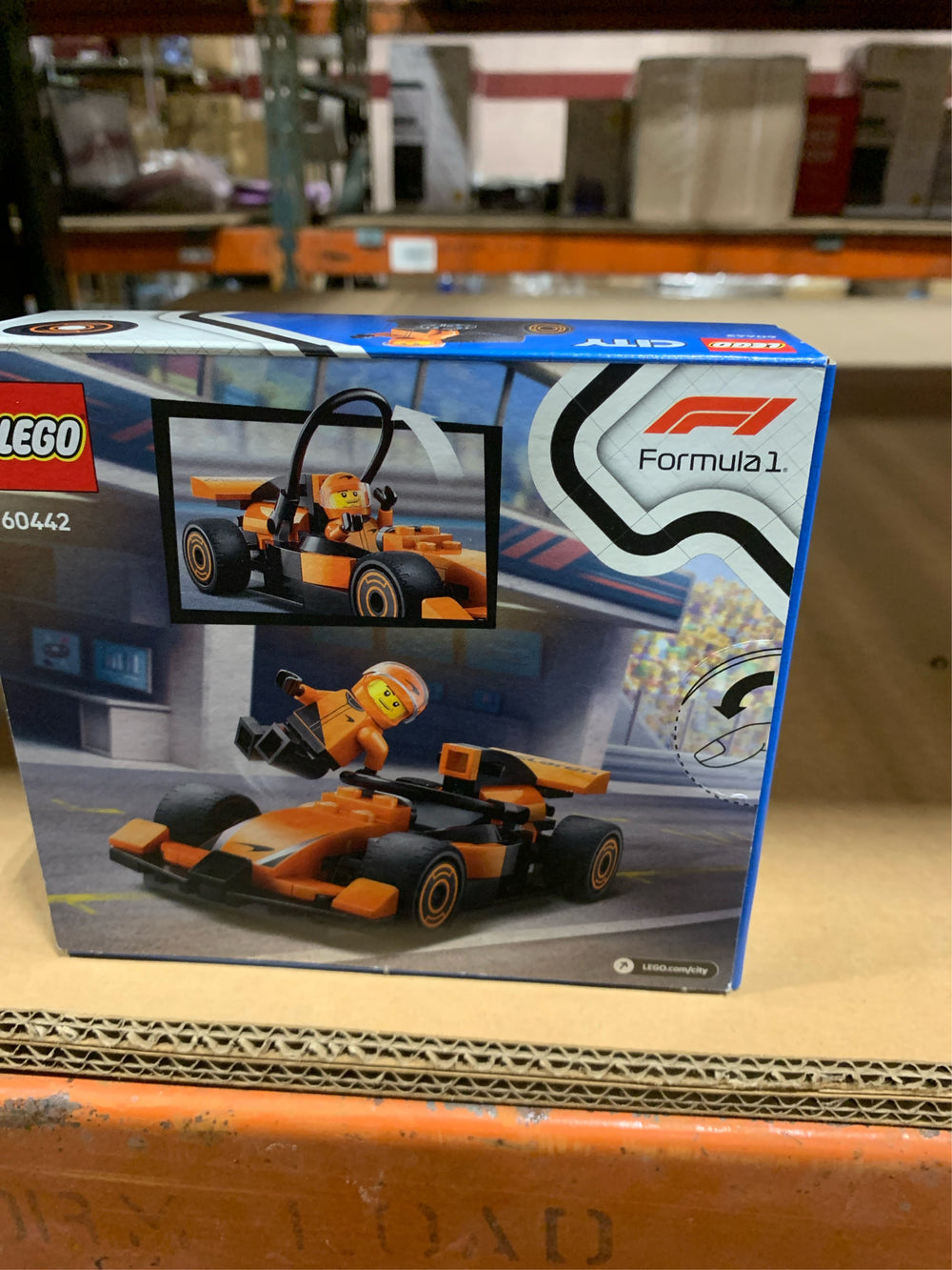 LEGO City F1 Driver with McLaren Race Car Building Toy Multi - B6 - 1115 -K11-1678