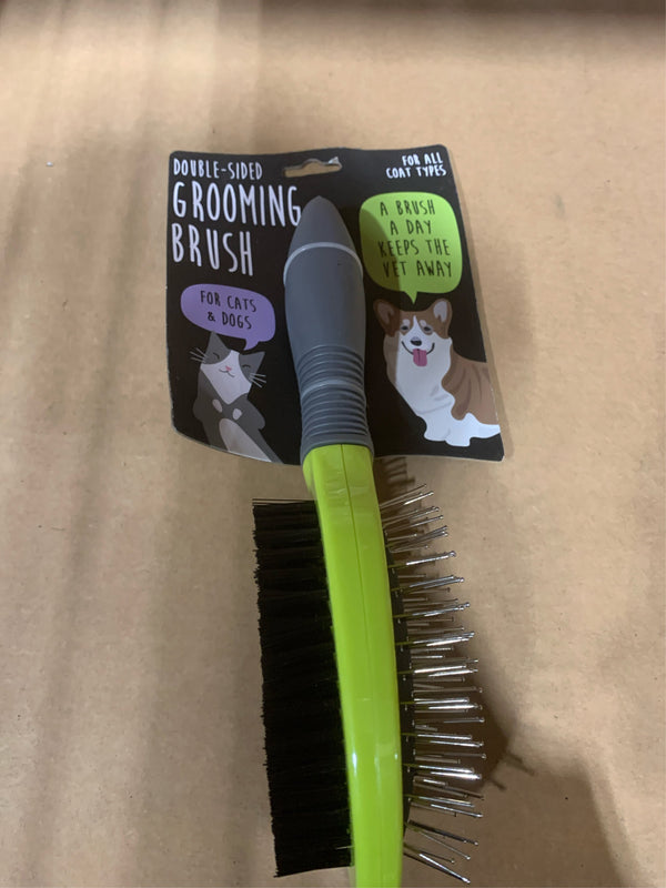 Precious Tails Double Sided Pet Grooming Brush -F9-0117