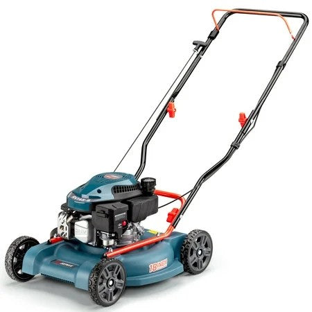 SENIX 18in Gas Lawn Mower, 144cc 4-Cycle Engine, Push Lawnmower with Side Discharge 1532