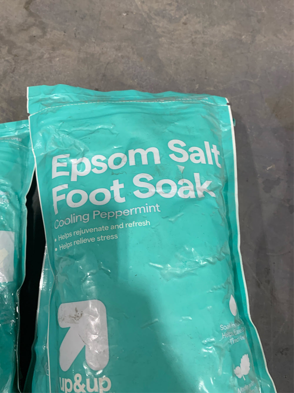 Epsom Salt - Peppermint Scent - 2lb - up&up  -K9-0537