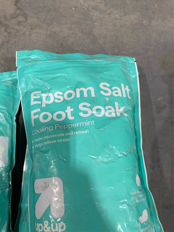Epsom Salt - Peppermint Scent - 2lb - up&up  -K9-0537