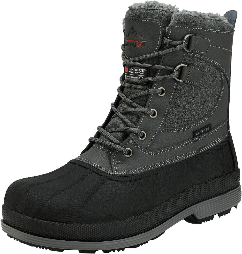 NORTIV 8 Men's Waterproof Winter Snow Boots AVENUE size 12 1360