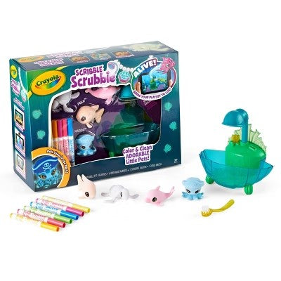 Crayola Scribble Scrubbie Ocean Glow Lagoon 305 - C1