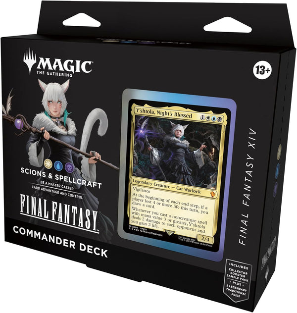 Magic: The Gathering Final Fantasy XIV Commander Deck - Scions & Spellcraft - J16