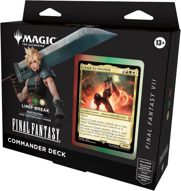 Magic: The Gathering Final Fantasy VII Commander Deck - Limit Break - J23