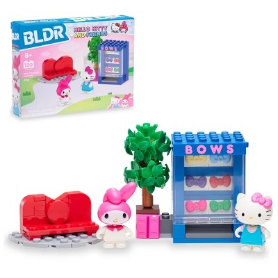 Hello Kitty and Friends Hello Kitty Vending Machine Set with Hello Kitty and My Melody Minifigures - 658