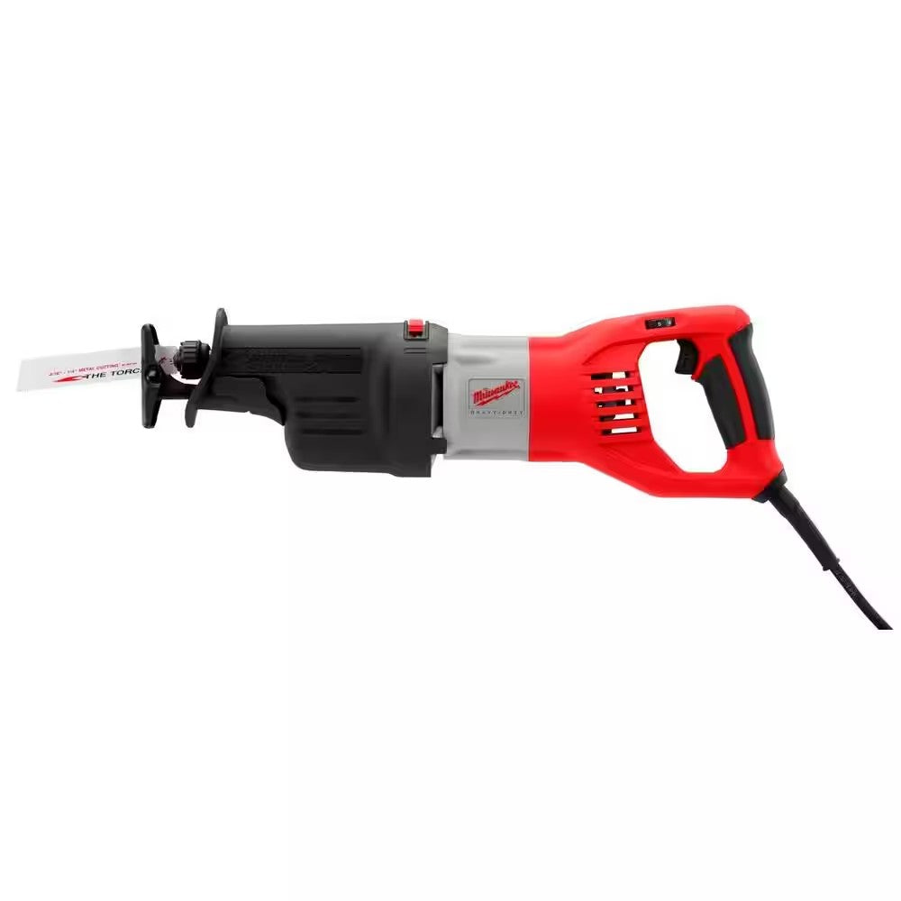 15 Amp 1-1/4 in. Stroke Orbital SUPER SAWZALL Reciprocating Saw with Hard Case 898