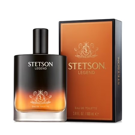 Stetson Legend Eau de Toilette, Bold Cologne Fragrance for Men, 3.4 fl oz -F9-0120