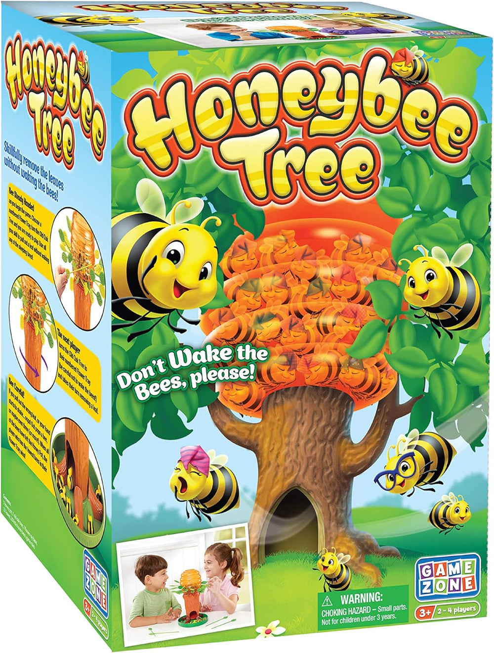Game Zone Honey Bee Tree Game   Award-Winning Fun and Exciting Tabletop Game for Kids and Families 1451