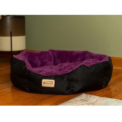 Armarkat Large, Soft Cat Bed in Purple and Black - C101NH/ZH -J11-0607