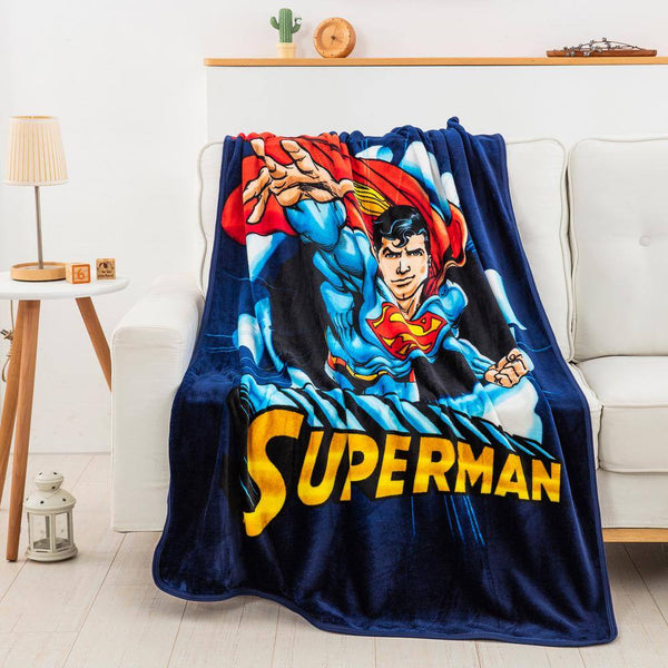 Superman Hero Burst Silk Touch Throw Blanket -F8-0101