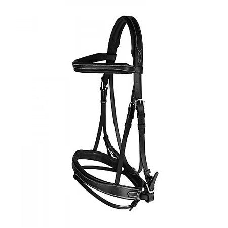 Horze Venice Snaffle Bridle Horse Dk Brown - B9 - 1525