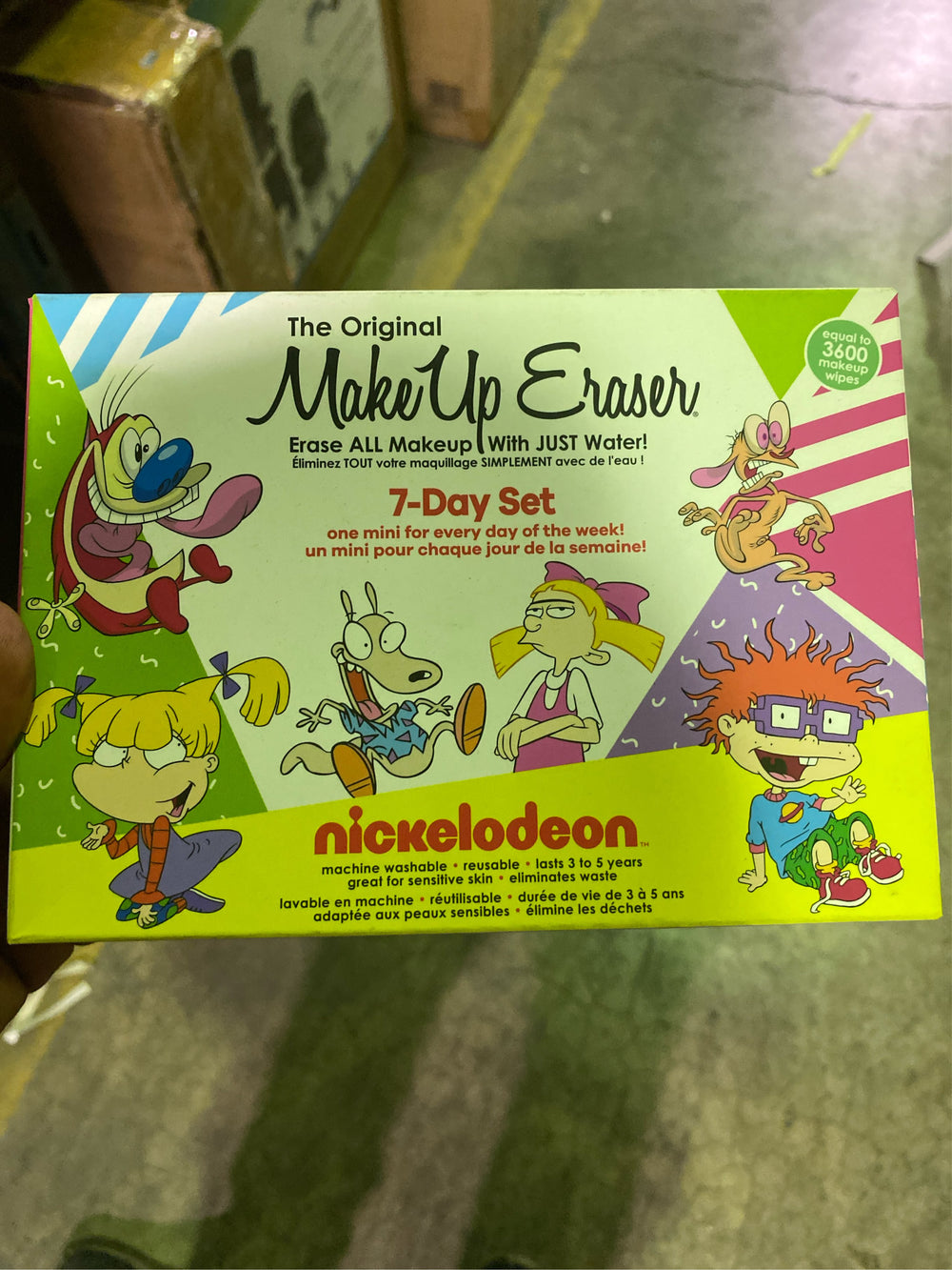 Makeup Eraser 90's Nickelodeon 7 Day Set Colour: White - C2 - 350