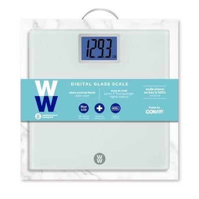 Super Large LCD Display with Backlight White - Weight Watchers - F2 - 765