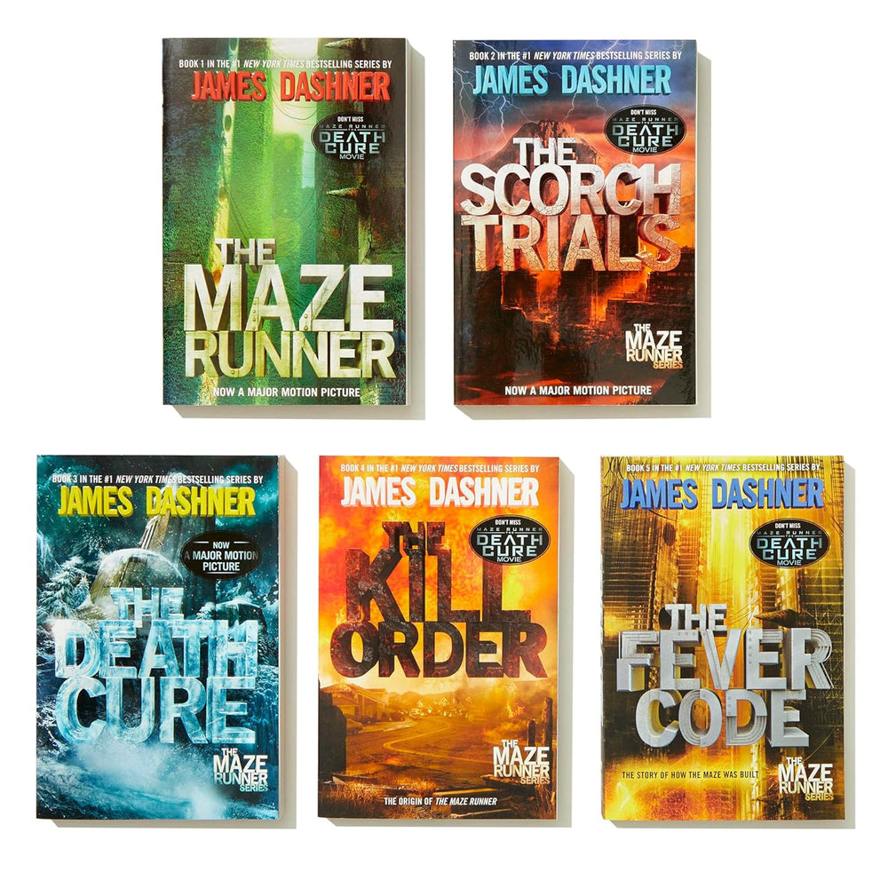 The Maze Runner Series Complete Collection Boxed Set (5-Book) 1390