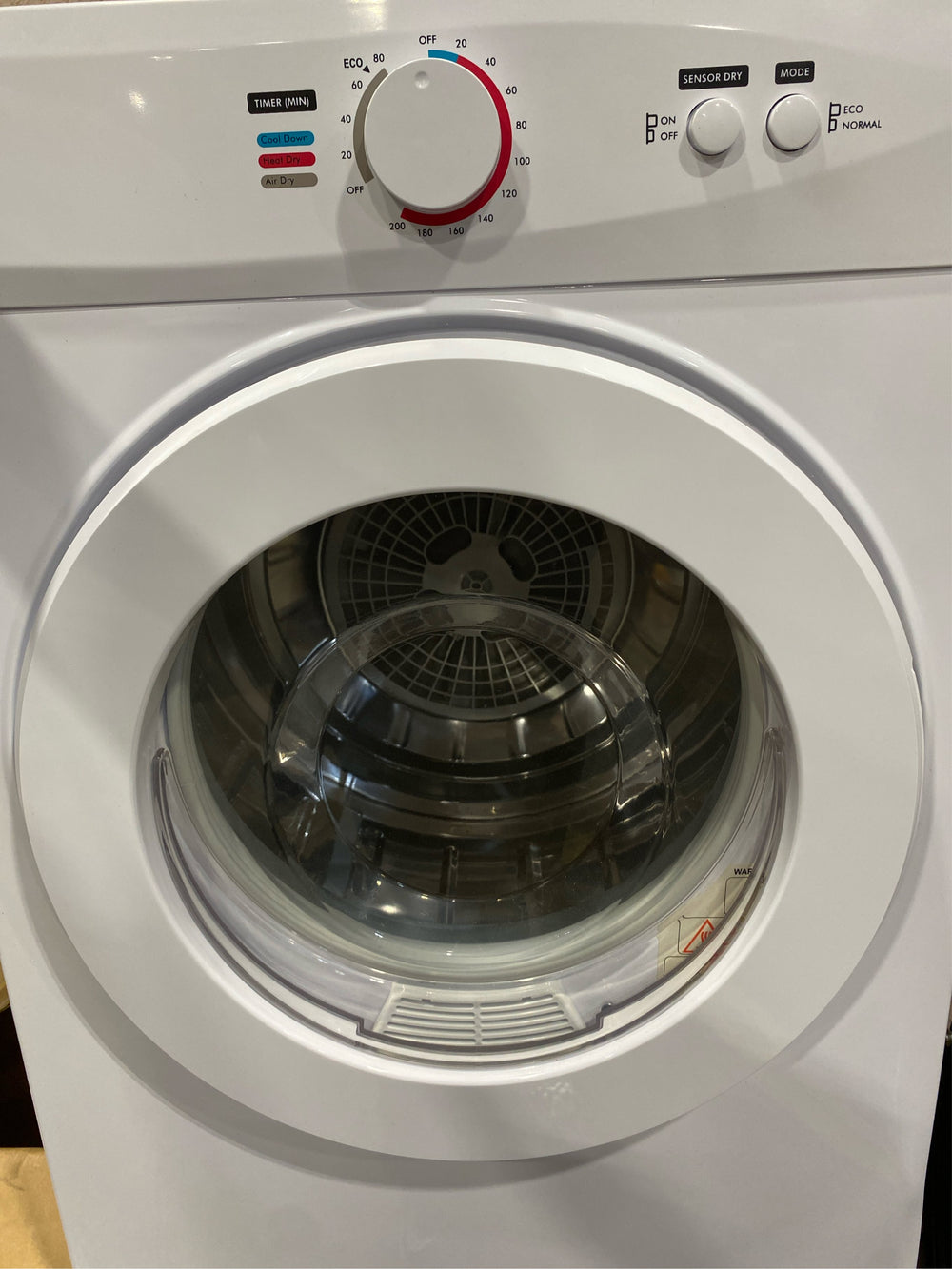 TESTED WORKING - Simzlife 1.8 Cu. ft. Portable Dryer with Filtration Systems Small Electric Dryer Machine, 19.7 in W, 27 in H - M6 - 704