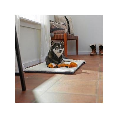 Frisco Self Warming Pillow Rectangular Pet Bed, Gray, 30 -L13-0611