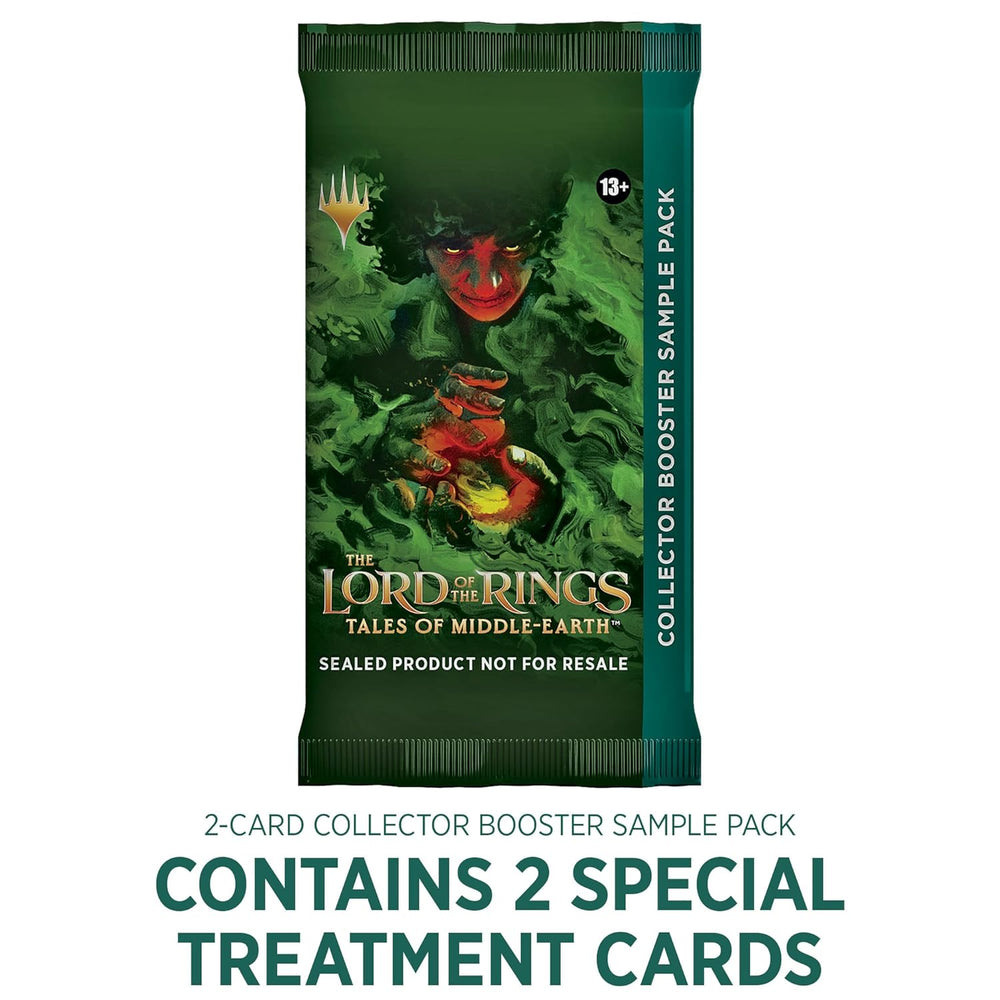 Magic The Gathering The Lord of The Rings: Tales of Middle-Earth Commander Deck 2 + Collector Booster Sample Pack 1345