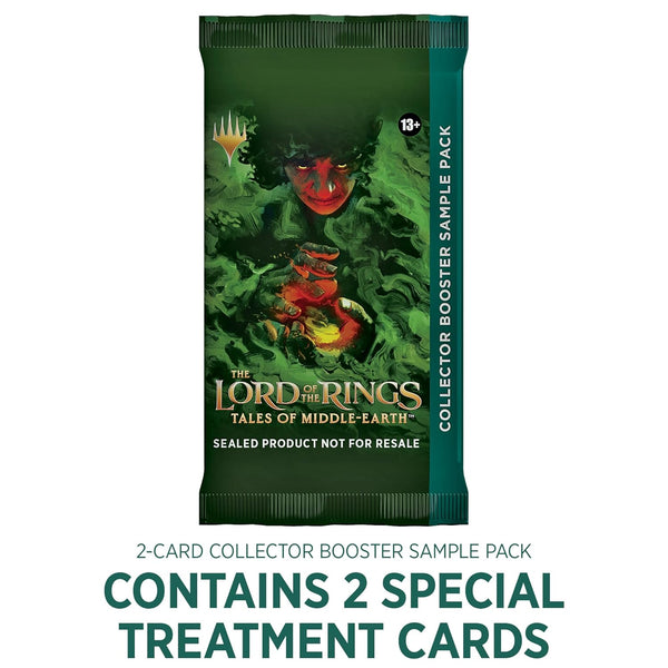 Magic The Gathering The Lord of The Rings: Tales of Middle-Earth Commander Deck 2 + Collector Booster Sample Pack 1345