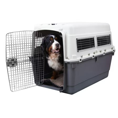 SportPet Designs Airline Approved Plastic Dog Kennel with Wheels, XXX-Large - D7 - 693